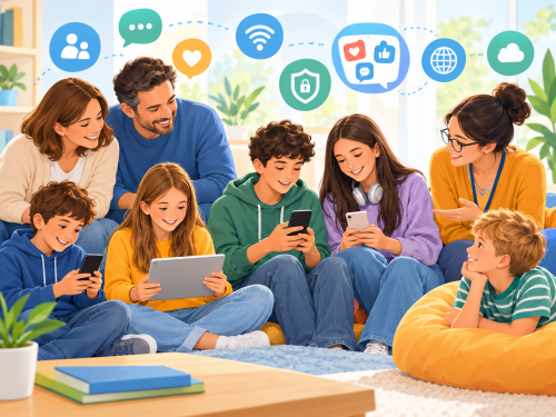 Famiglia connessa e digitale Famiglia connessa e digitale